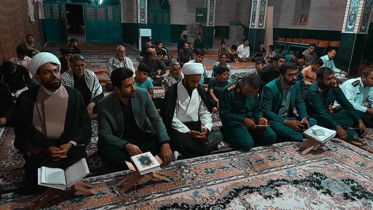 مردم فاریاب در شب شهادت مولای متقیان امام علی ع بانک الهی العفو سردادند