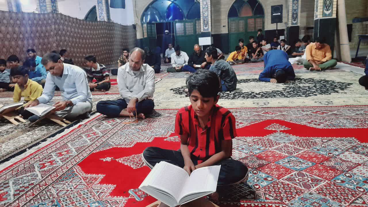 دلدادگی عاشق و معشوق در شب های قدر