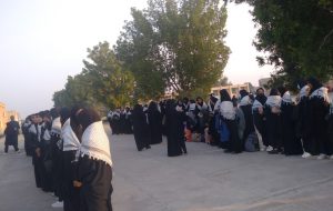 دانش‌آموزان فاریاب در شلمچه حضور یافتند