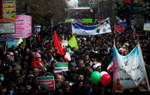 جشن پیروزی انقلاب توسط بازاریان فاریاب