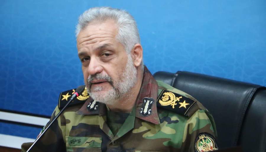 فرمانده قرارگاه منطقه‌ای جنوب شرق ارتش: امنیت در سراسر ایران اسلامی حاکم است