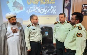 آئین تکریم و معارفه فرماندهی انتظامی شهرستان فاریاب برگزار شد