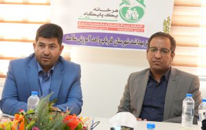 بازدید دکتر خیرخواه رئیس دانشگاه علوم پزشکی جیرفت از مراکز خدمات جامع سلامت فاریاب
