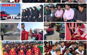 مانور سراسری زلزله و ایمنی در مدارس فاریاب برگزار شد.