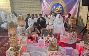 جشن ازدواج آسان ۱۰ زوج فاریابی برگزار شد
