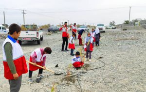 گزارش تصویری؛ پویش سراسری روز درختکاری در فاریاب